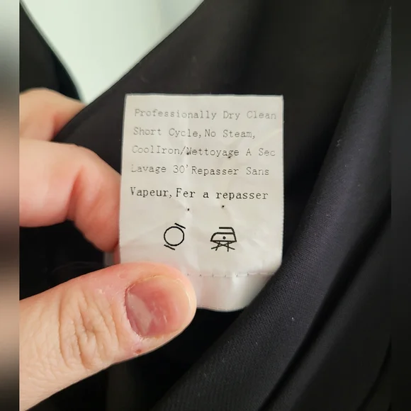 Black Brideside Blair Chiffon Formal Dress - Picture 4 of 6